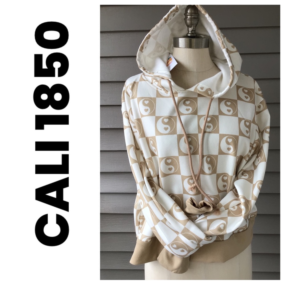NWT CALI 1850 Fleece Hoodie